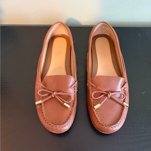 Michael Kors • Brown Leather Loafers Size 7.5